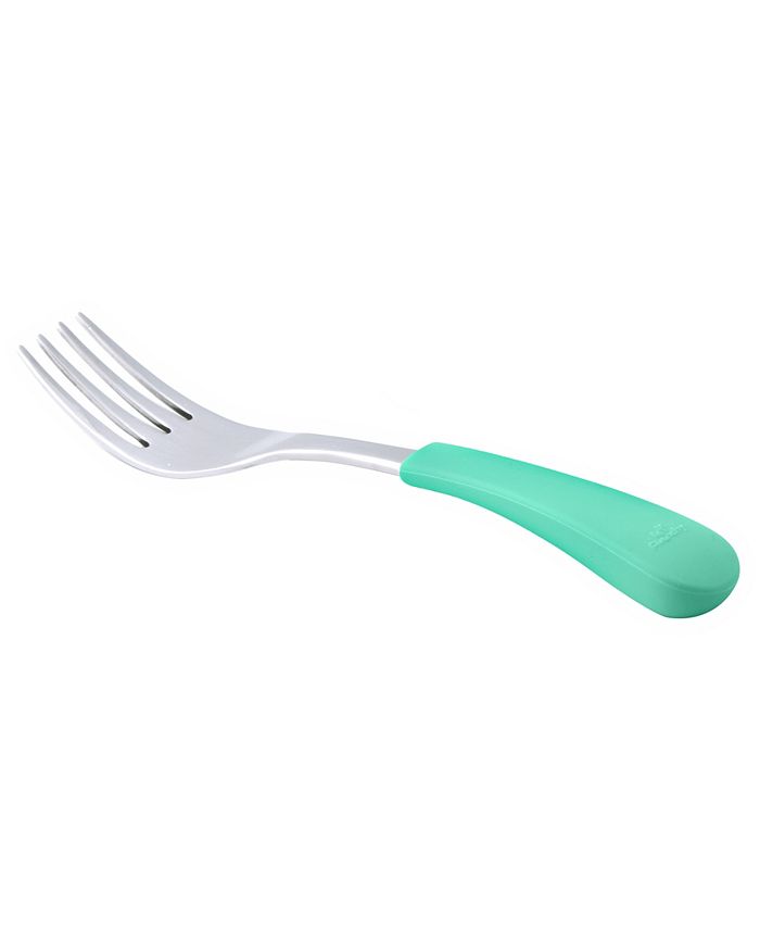 Avanchy - Stainless Steel Baby Spoons (2 Pack) Green