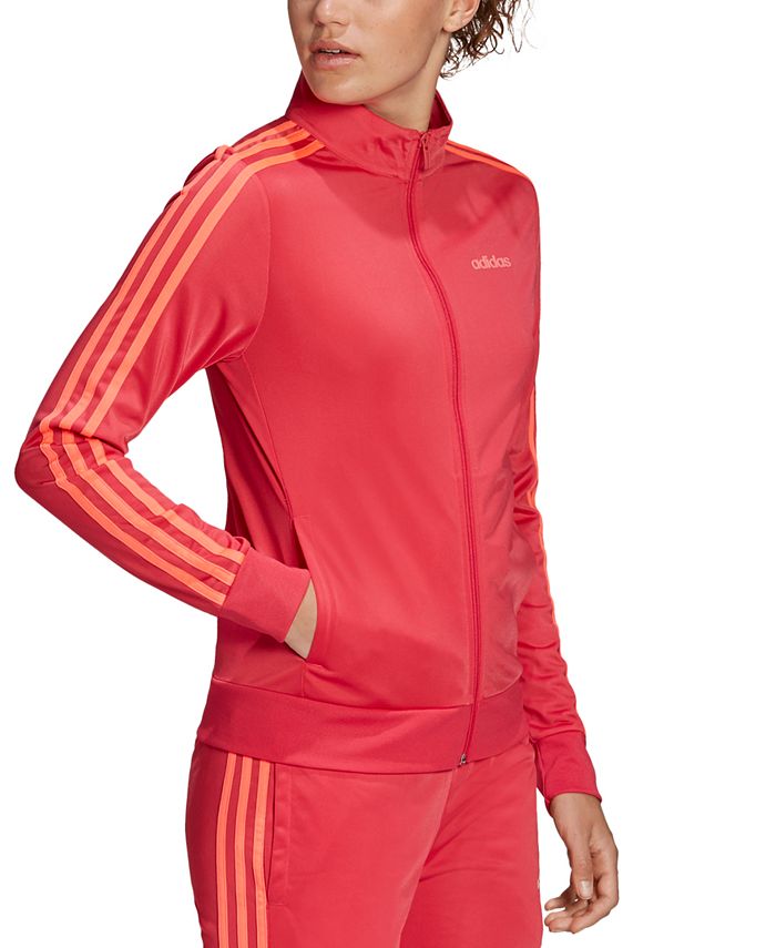 adidas Women's ThreeStripe Tricot Track Jacket Macy's