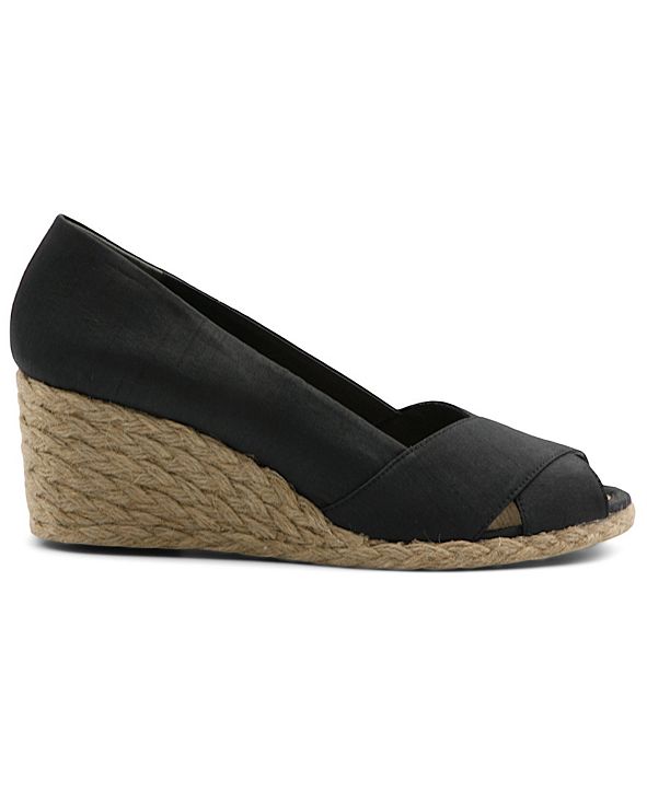 adrienne vittadini espadrille wedge
