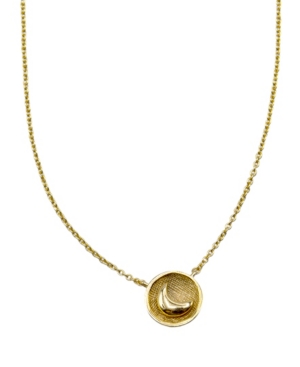 image of Robert Lee Morris Soho Moon Medallion Pendant Necklace
