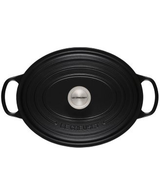 6.75-Qt. Signature Enameled Cast Iron Oval Dutch Oven