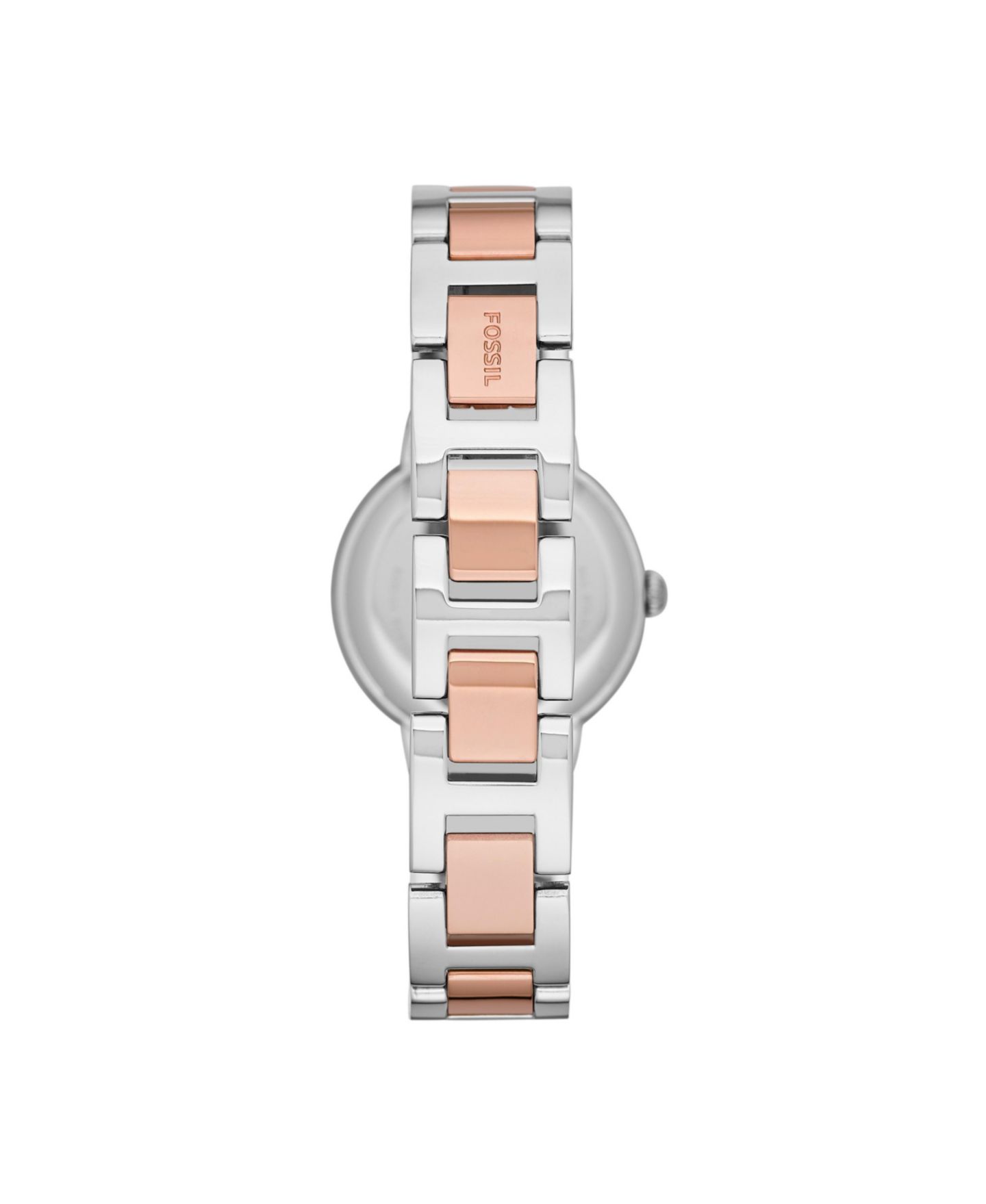 Женские часы Fossil Virginia Two-Tone Stainless Steel Watch 30mm — фото 2