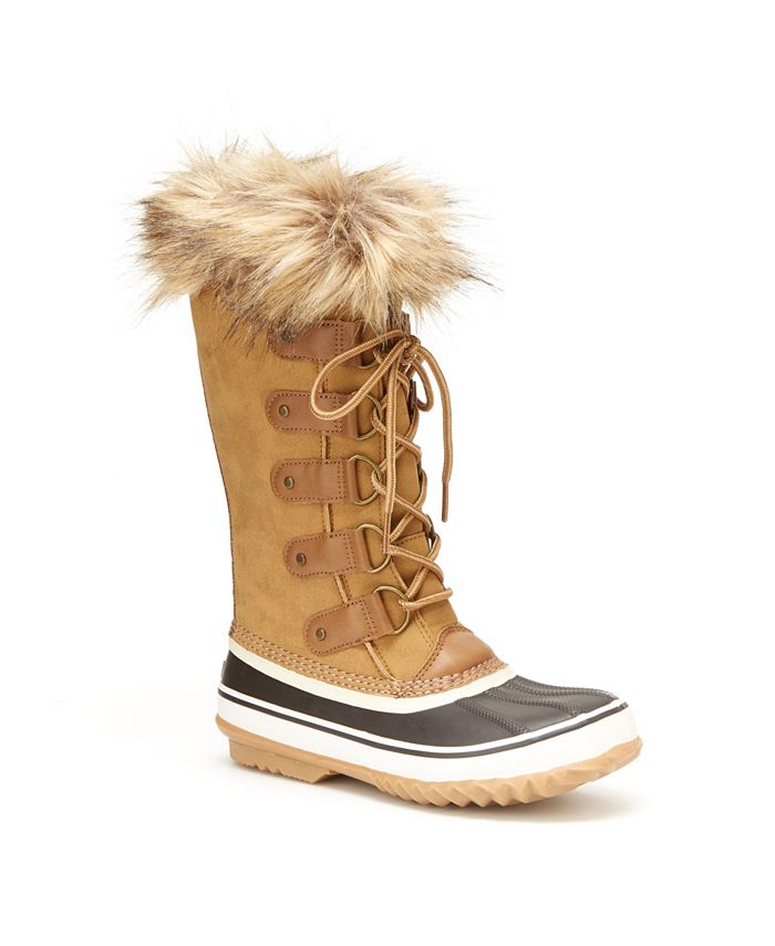 womens yellow duck boots