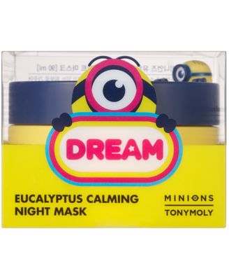 TONYMOLY Minions Eucalyptus Calming Night Mask, 2.7 oz. 