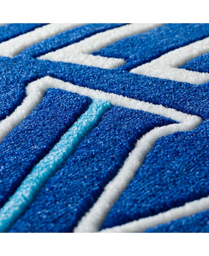 Luxury Sports Rugs Villanova Colvi Blue 8'2" x 10' Area Rug Macy's