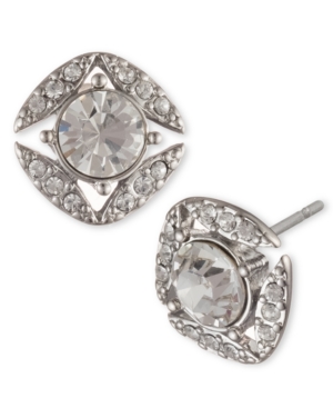 image of Givenchy Crystal Stud Earrings