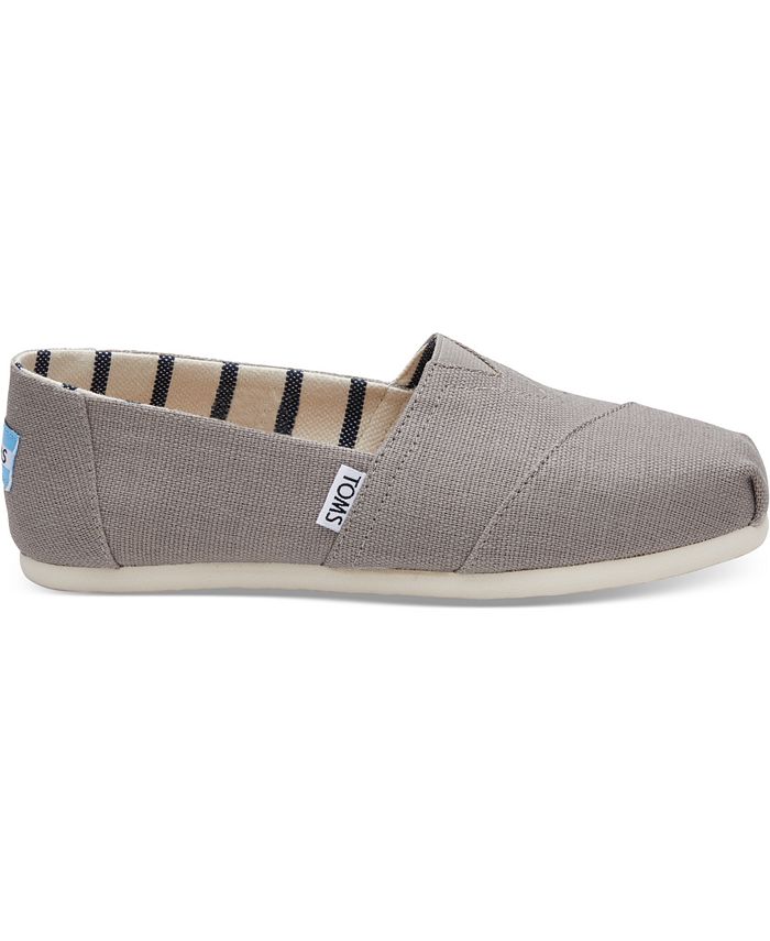 toms women's alpargata slip on flats