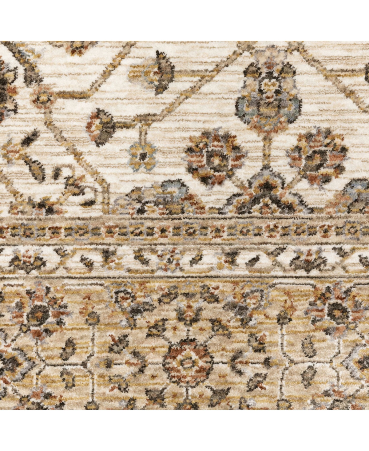 Shop Jhb Design Maharaja 1j Ivory And Gold 2' X 3' Area Rug In Ivory,gold