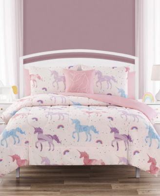 unicorn twin sheet