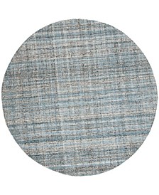 Abstract 141 Blue and Multi 6' x 6' Round Area Rug