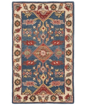 Safavieh Antiquity At506 Blue And Red 3' X 5' Area Rug