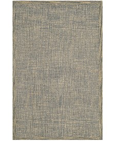 Abstract 220 Gold and Gray 4' x 6' Area Rug