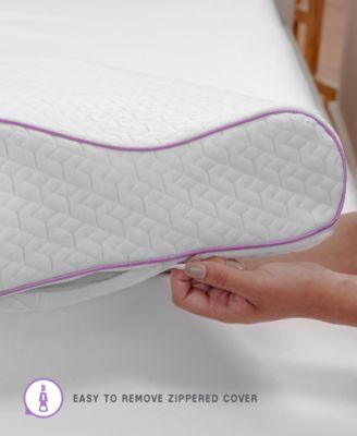 SensorPEDIC Temperature Regulating Coolest Comfort Memory Foam Pillow, Contour