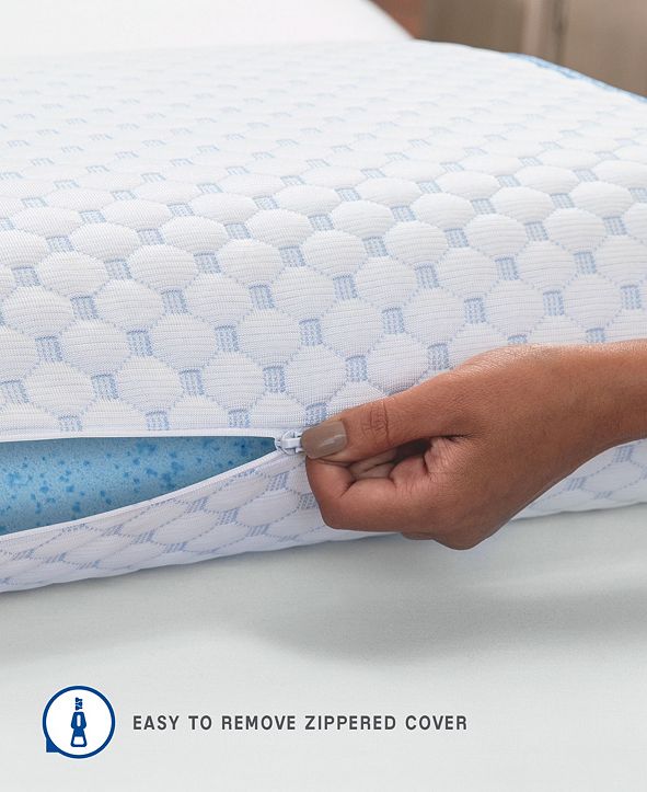 SensorPEDIC Super Cool Gel Infused Bed Pillow & Reviews Pillows Bed