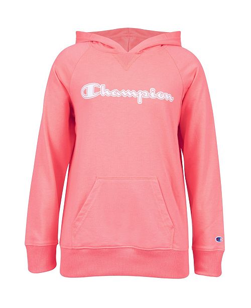 Champion Big Girls French Terry Hoodie Reviews Sweaters Kids Macy S