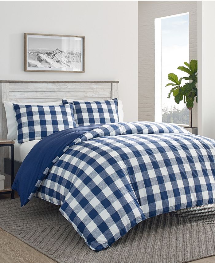 Eddie Bauer Lakehouse Plaid Full/Queen Duvet Cover Set Macy's