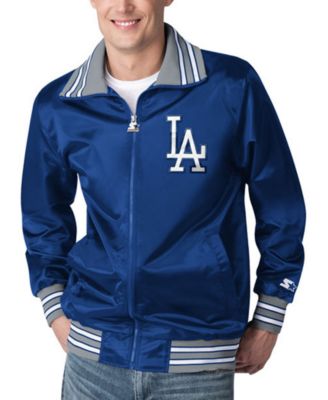 Starter - Men's Los Angeles Dodgers Captain Satin Jacket