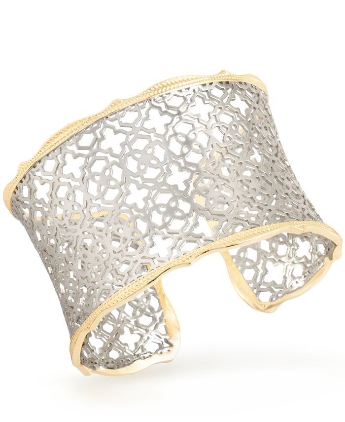 Kendra Scott Filigree Medallion Cuff Bracelet & Reviews - Bracelets -  Jewelry & Watches - Macy's