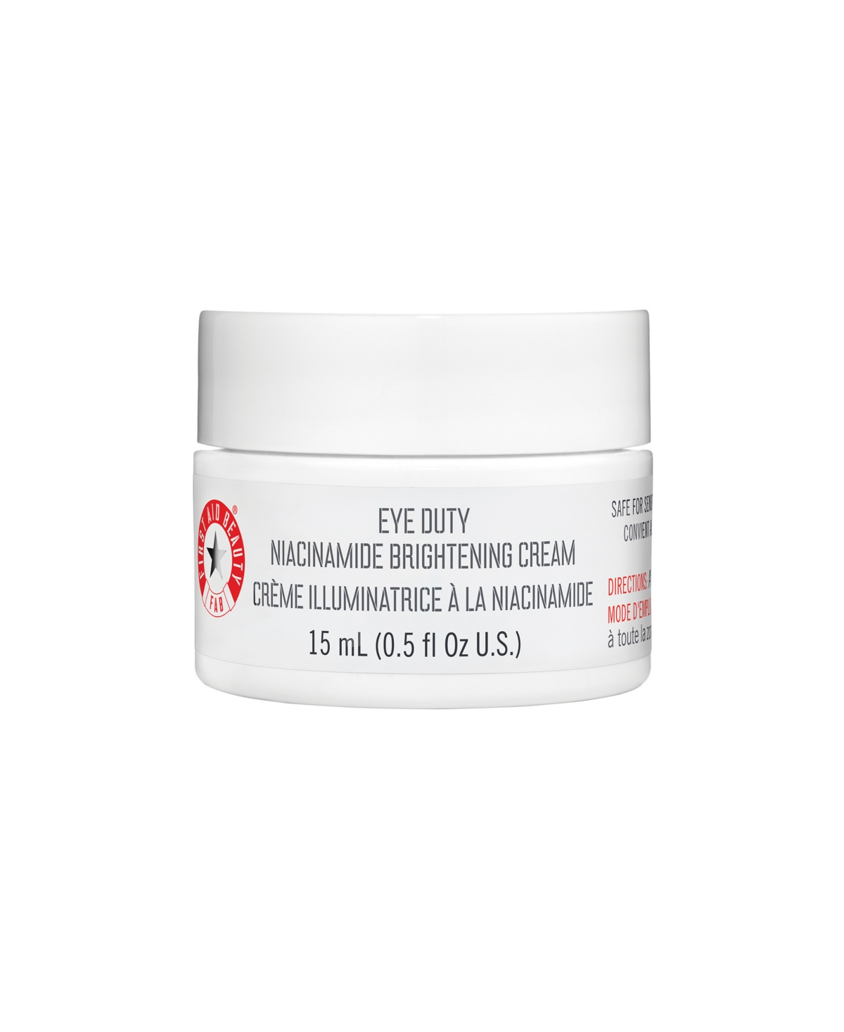 First Aid Beauty Eye Duty Niacinamide Brightening Cream, 0.5 oz.
