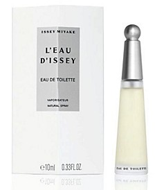 Free deluxe mini with large spray purchase from the Issey Miyake Women's Fragrance Collection