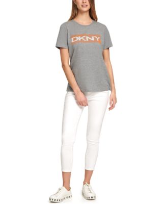 DKNY - Beaded Logo T-Shirt