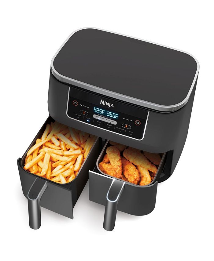 Ninja Foodi® DZ201 6-in-1 8 Qt. 2-Basket Air Fryer with DualZone™  Technology - Macy's