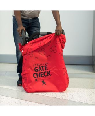 Disney Baby Gate Check Travel Bag for Single and Double Strollers 