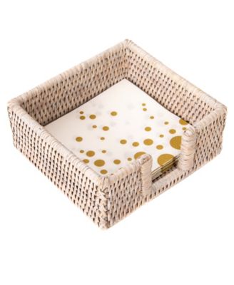 Artifacts Trading Company Artifacts Trading Company Cocktail Napkin Holder with Cutout