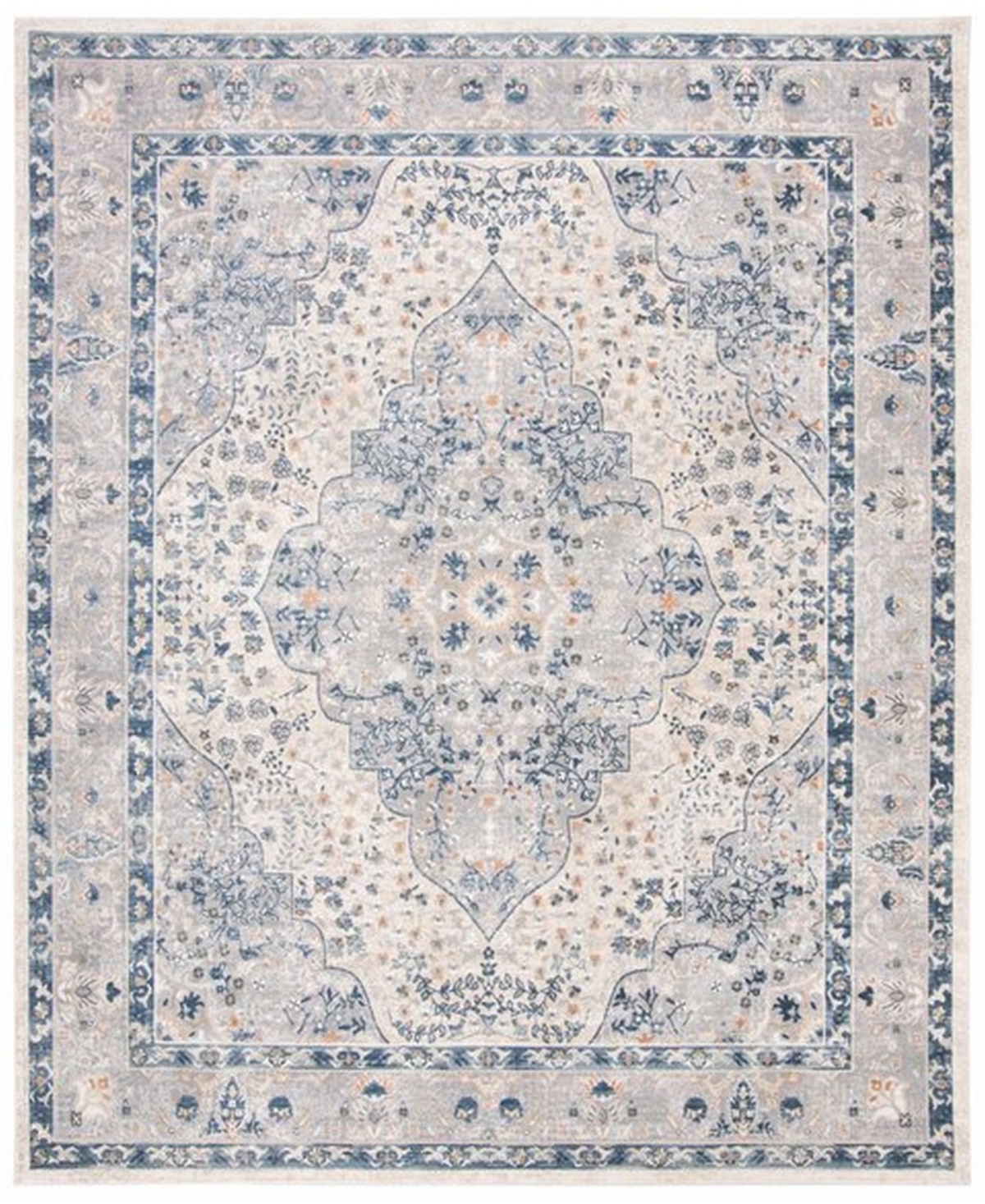 Martha Stewart Collection MSR693D Cream 5'3in x 7'6in Area Rug - Cream