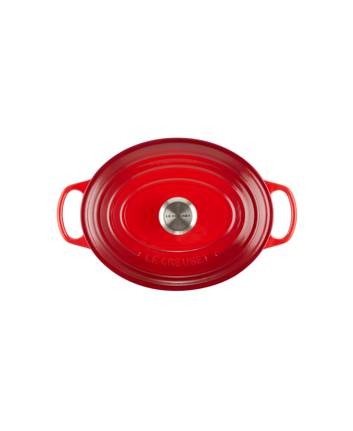Le Creuset 5-qt. Signature Enameled Cast Iron Oval Dutch Oven In Cerise