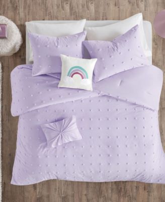 Intelligent Design Callie Pom Pom 4-Pc. Comforter Set, Twin/Twin XL