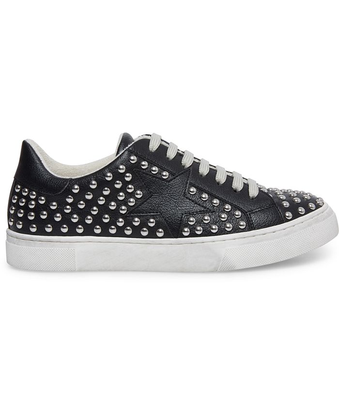 STEVEN NEW YORK Women's Riled Studded Lace-up Sneakers & Reviews ...