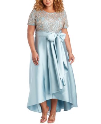 R & M Richards Plus Size Embellished Gown - Macy's