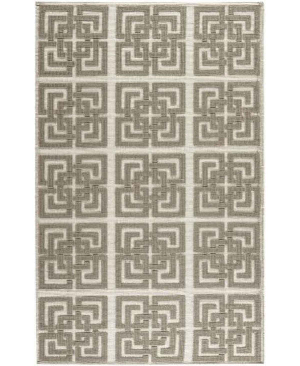 Martha Stewart Collection Vermont MSR2558A Ivory 5' x 8' Area Rug - Ivory