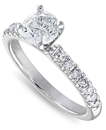 Diamond (1-1/2 ct. t.w.) Bridal Set in 14K White, Yellow or Rose Gold
