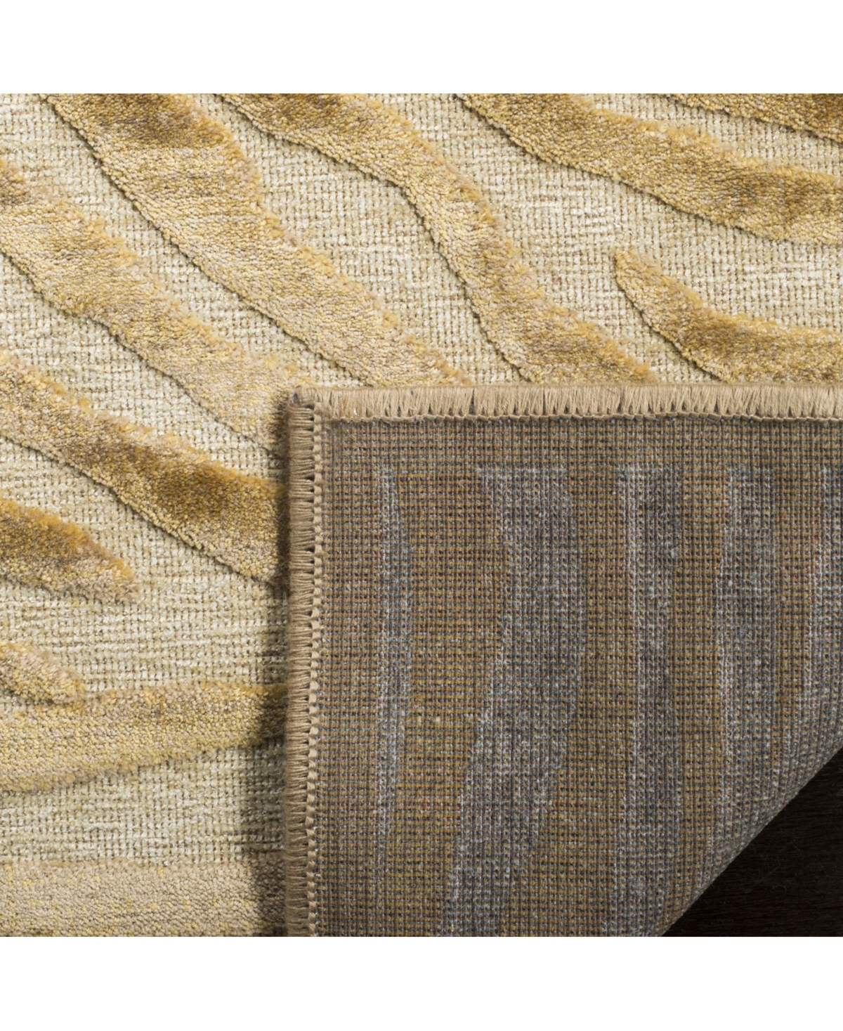Martha Stewart Collection MSR74305Area Rug - Taupe