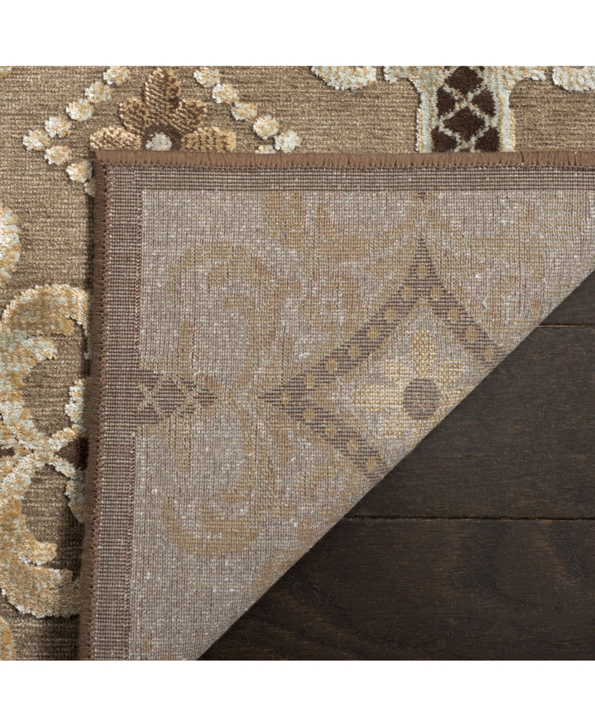 Martha Stewart Collection MSR74303Area Rug - Brown