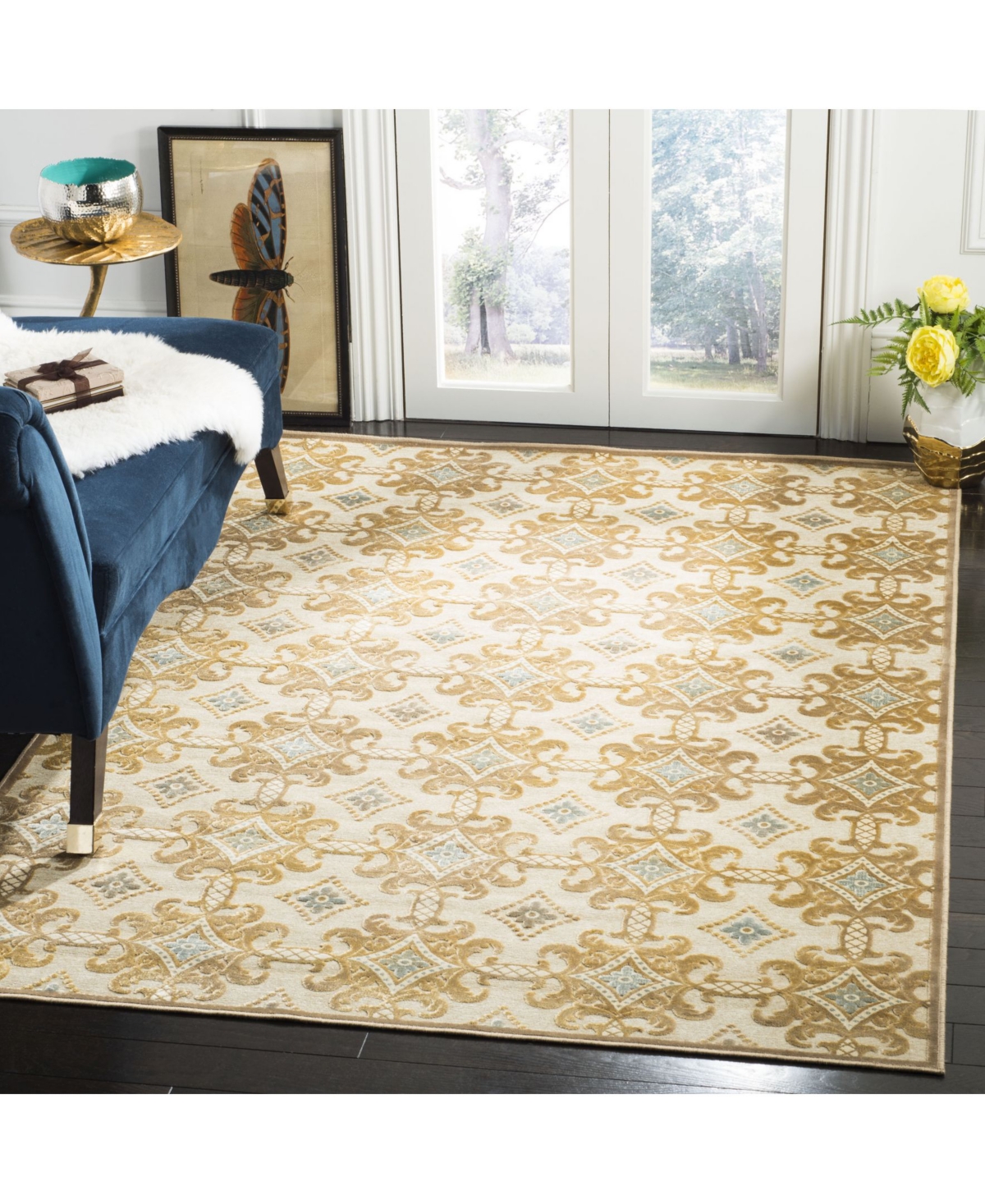 Martha Stewart Collection MSR74303Area Rug - Taupe