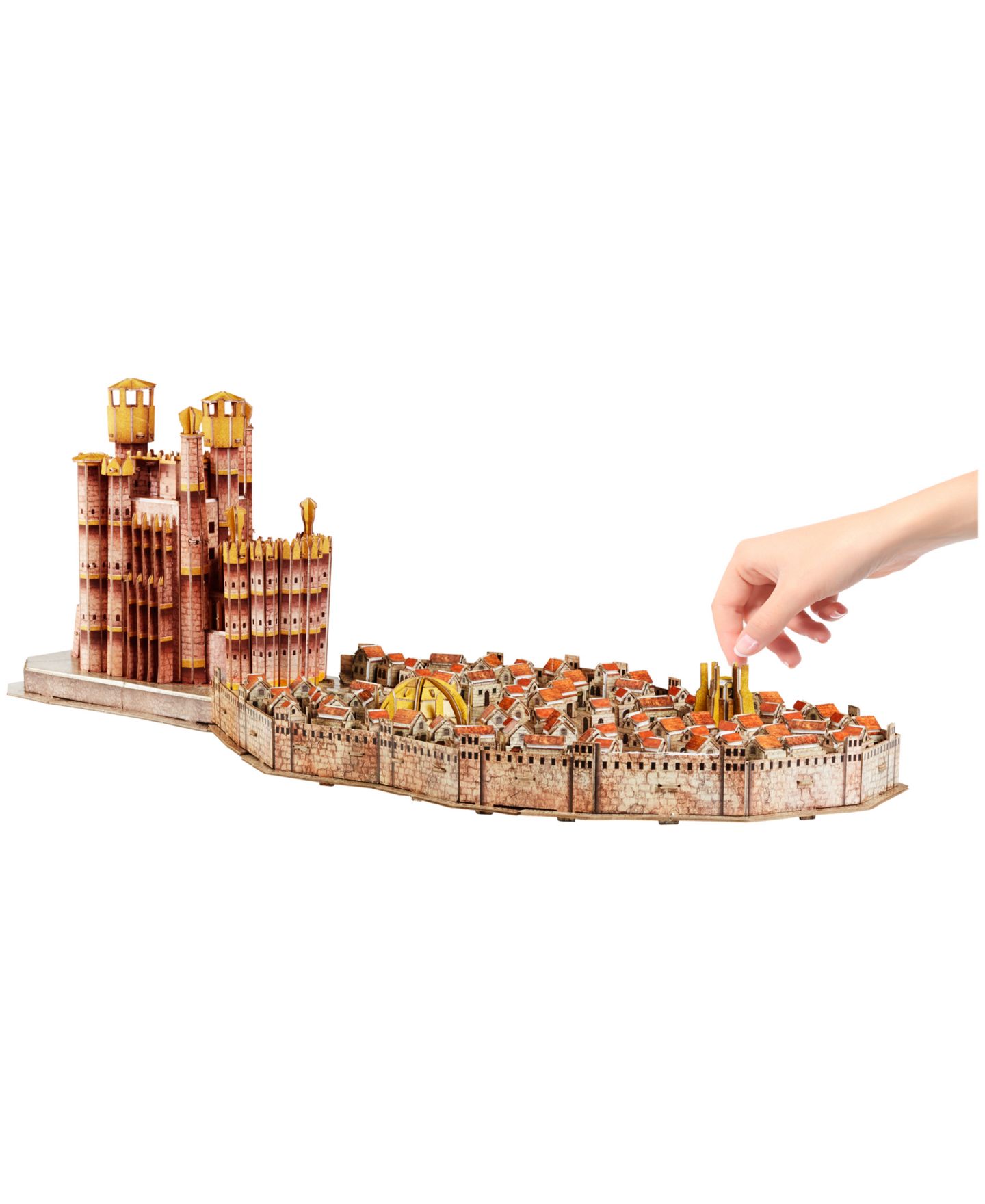 Детский пазл 4D Cityscape Game of Thrones King's Landing 260 Piece 3D Puzzle, Ages 13+ — фото 13