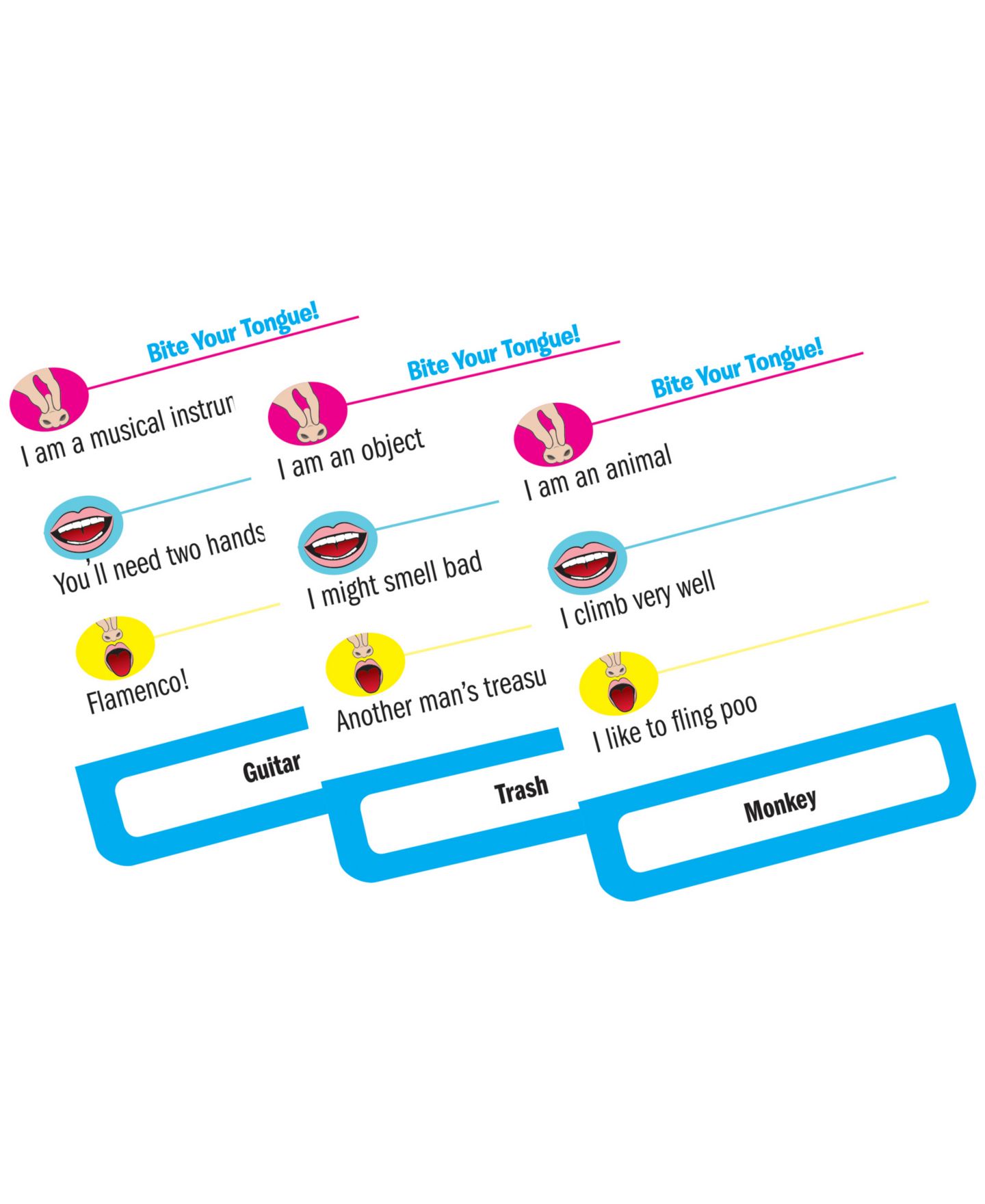 Детская игрушка R&R Games Bite Your Tongue Word Guessing Party Game, Ages 10+ — фото 2
