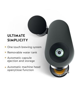 Vertuo Plus Deluxe Coffee and Espresso Machine by De'Longhi in Titan