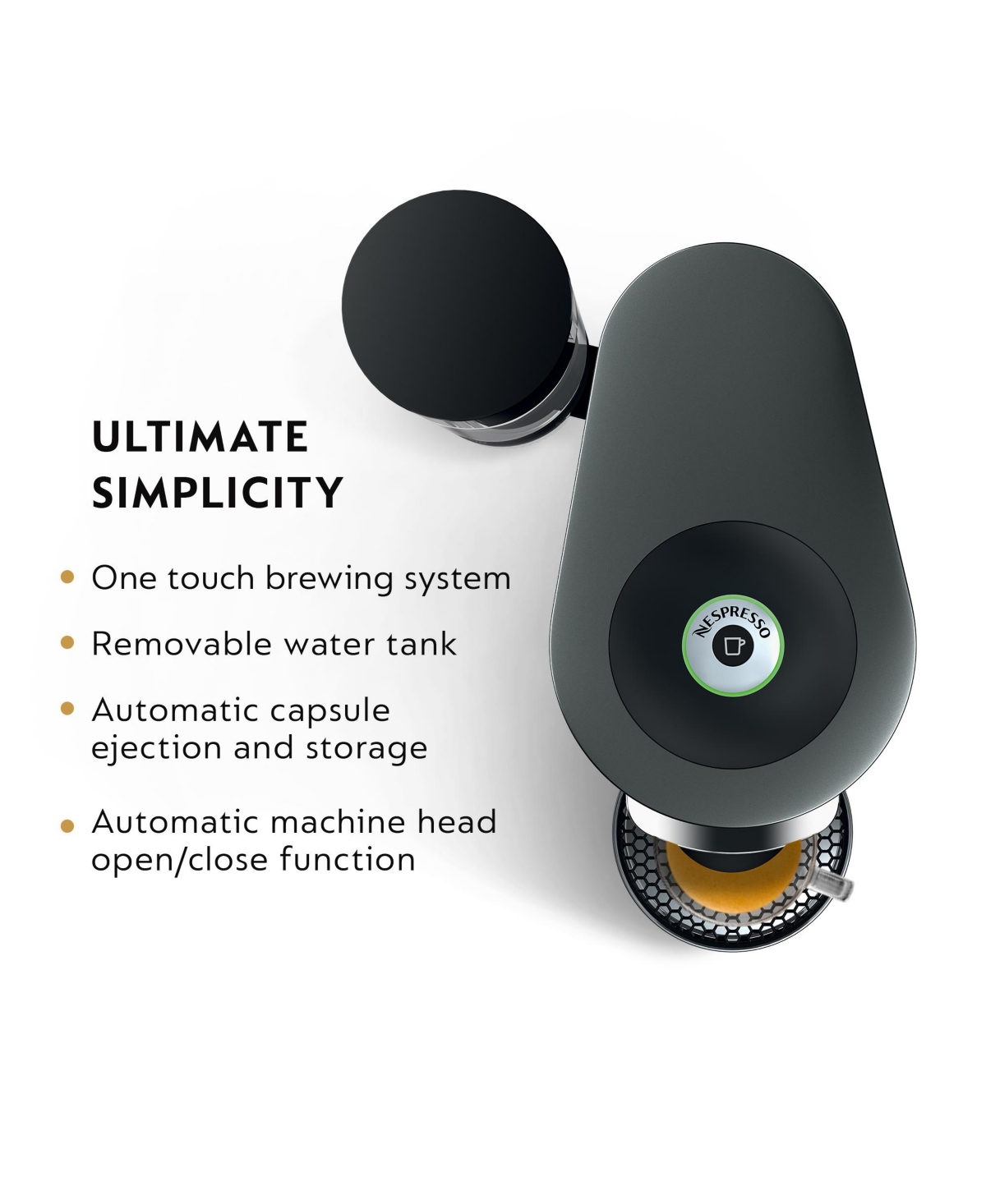 Nespresso Vertuo Plus Deluxe Coffee and Espresso Machine by De'Longhi - Titan
