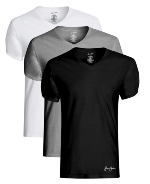 Sean John Men's V-Neck Tee Pack of 3