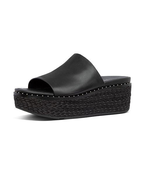 women's espadrille slides