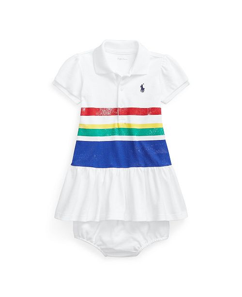 Polo Ralph Lauren Baby Girls Nautical Polo Dress Reviews All Girls Dresses Kids Macy S