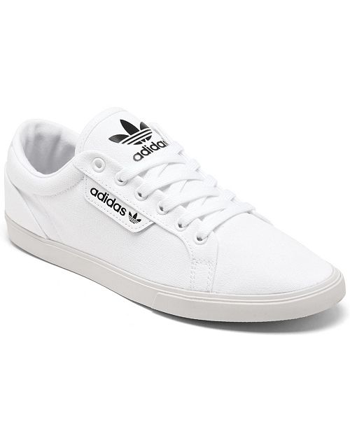 Adidas Women S Originals Sleek Canvas Casual Sneakers From Finish