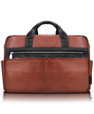 Southport 17" Dual-Compartment Laptop Tablet Briefcase