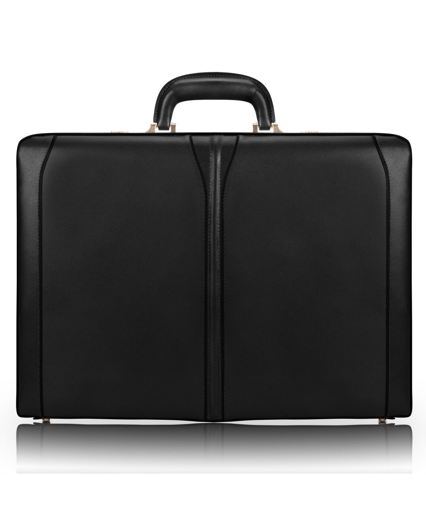 Портфели McKlein Turner 4.5" Expandable Attache, цвет: Чёрный — фото 3