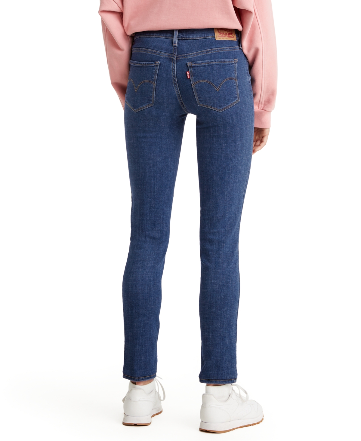 Levi s Women s 711 Mid Rise Skinny Jeans Indigo Ridge Waterless Smart Closet