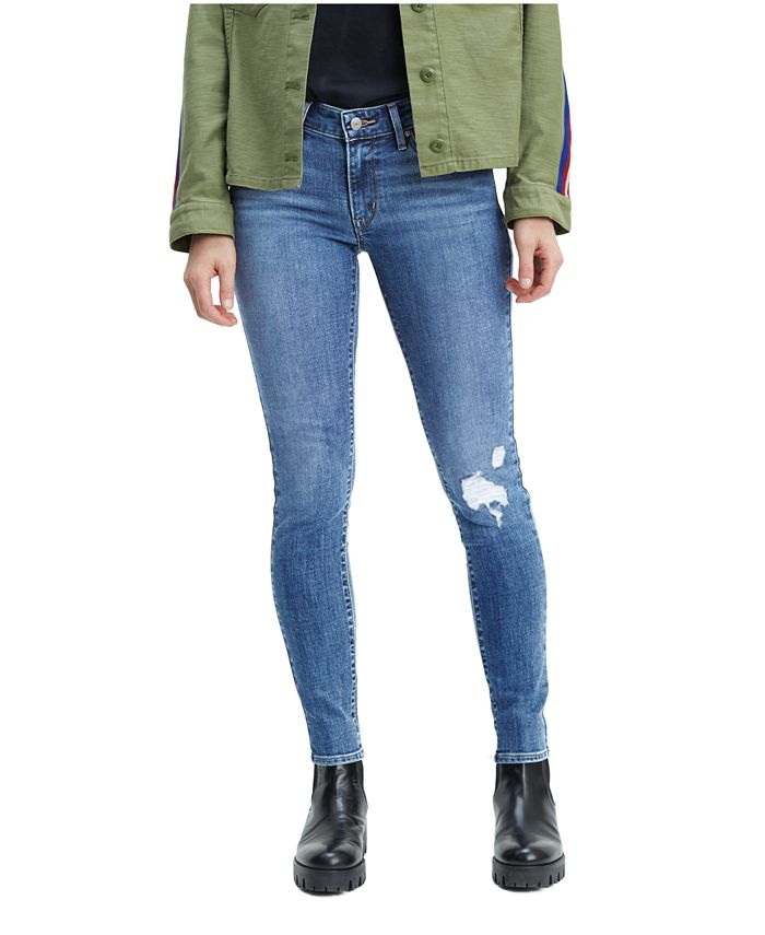 721 levi's high rise skinny jeans